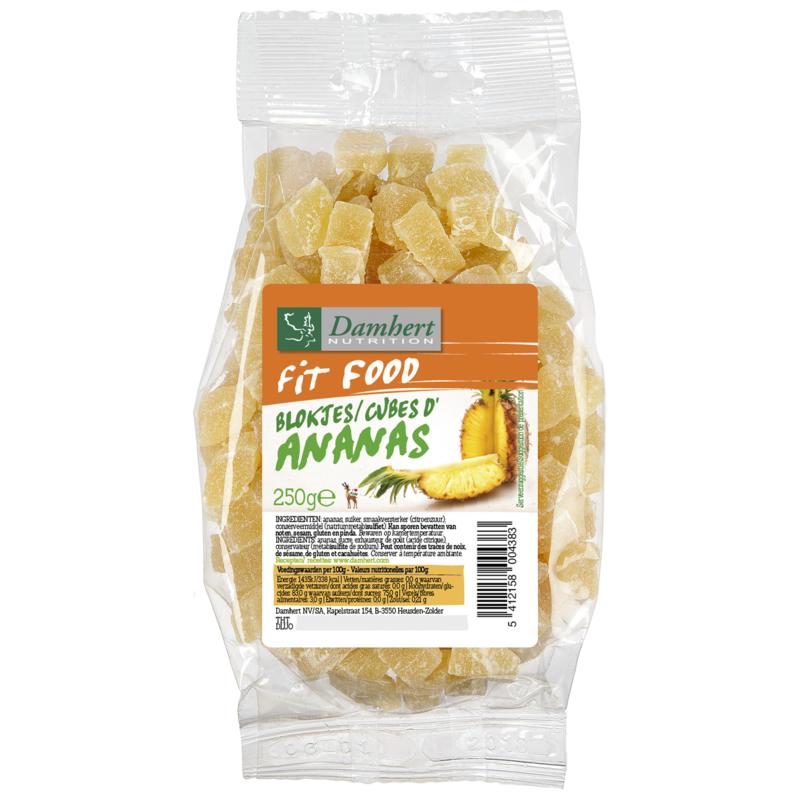 Product Fit Food Ananasblokjes