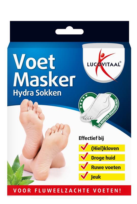 Lucovitaal Voetmasker Hydra Sokken
