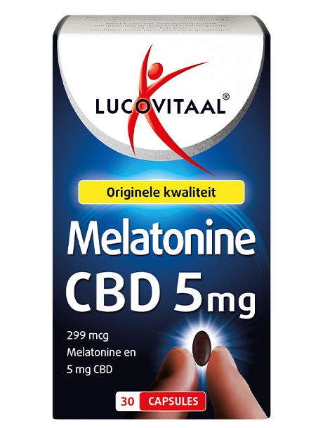 Lucovitaal Melatonine Cbd Capsule 5mg
