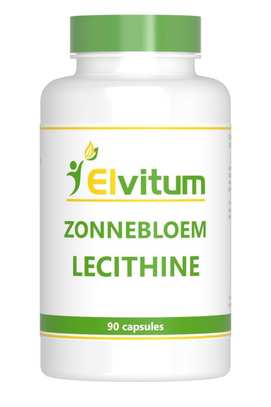 Elvitum Zonnebloem Lecithine Capsule 1200mg