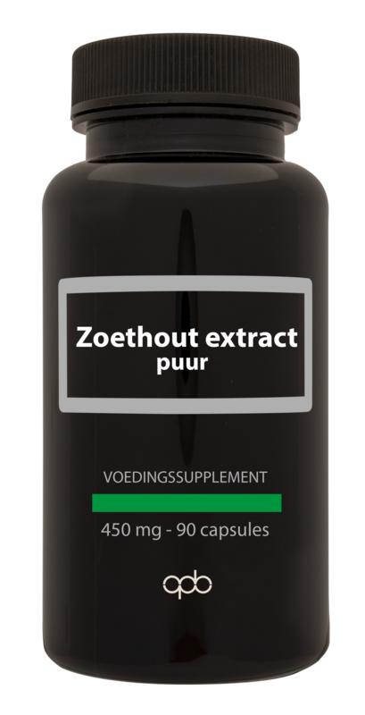 Zoethout Extract Puur 450mg