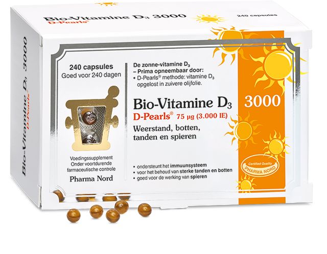 Bio Vitamin D3 Kapsel 3000ie