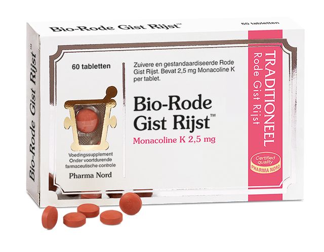 Bio Rode Gist Rijst Tablet