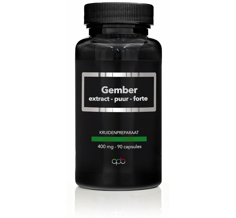 Gember Extract Puur Forte 400mg