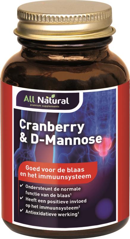 Cranberry 250mg & D-Mannose 250