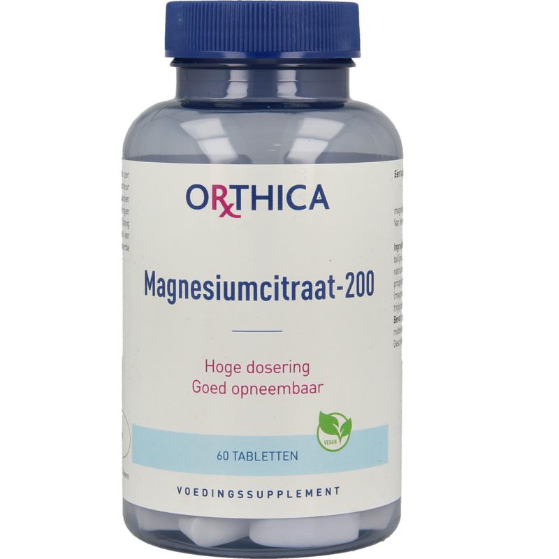Orthica Magnesiumcitraat-200 Tablet
