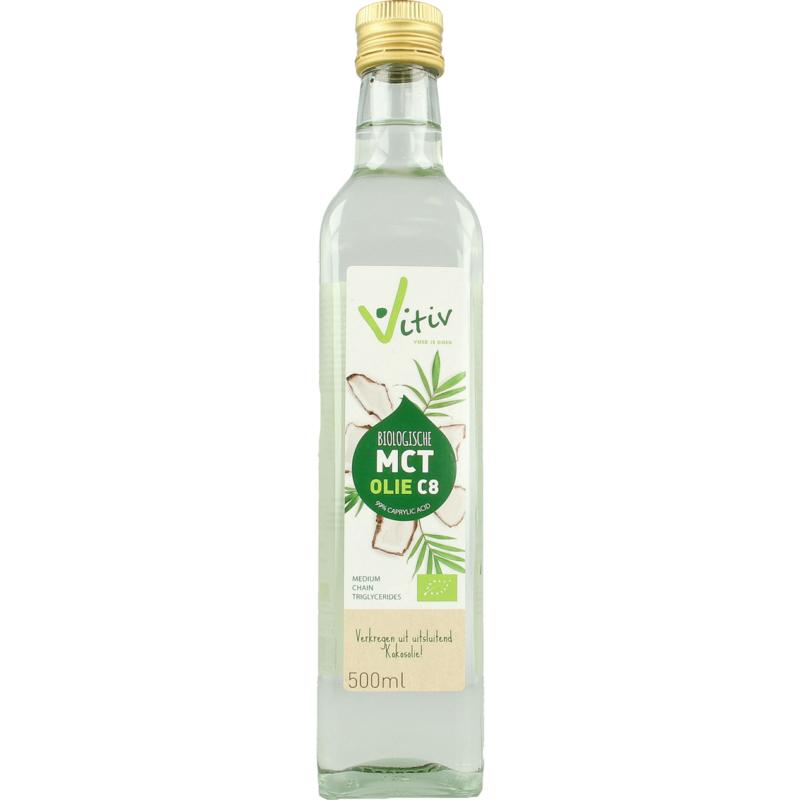 Mct Olie C8 Coconut Pure 99% Caprylic Acid