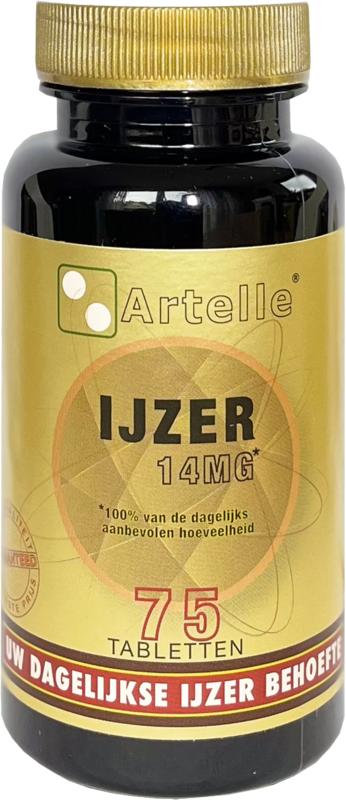 Artelle Ijzer Tablet 14mg