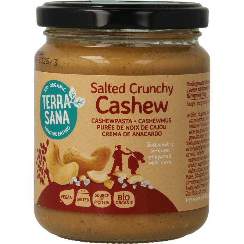 Cashewpasta Crunchy met Himalayazout Bio