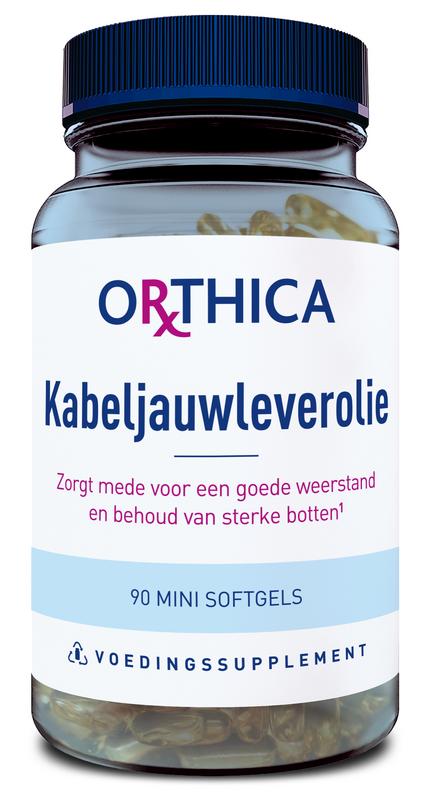 Orthica Kabeljauwleverolie Softgel