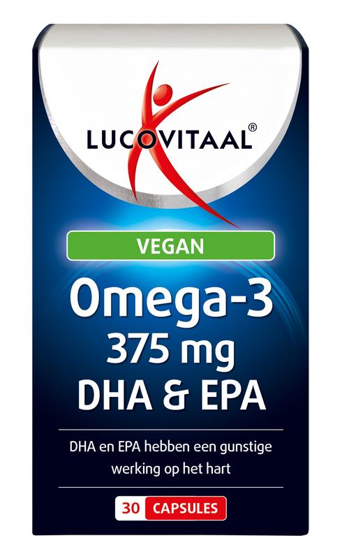 Lucovitaal Omega-3 Dha & Epa Vegan Capsule 375mg