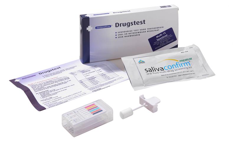 Testjezelf.Nu Drugstest Multi 12 Speekseltest