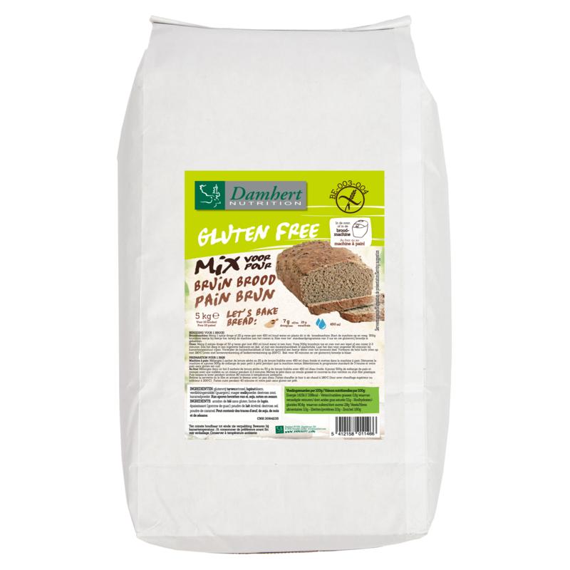 Broodmix Bruin Glutenvrij