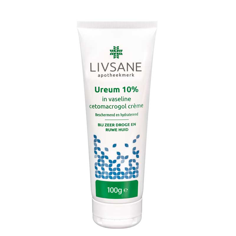 Ureum 10% In Vaselinecetomacrogolcrème Livsane