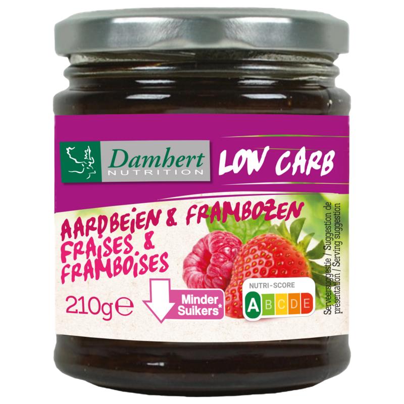 Damhert Tagatesse Aardbei & Framboos Confiture