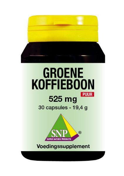 Groene Koffiebonen 525 Mg Puur