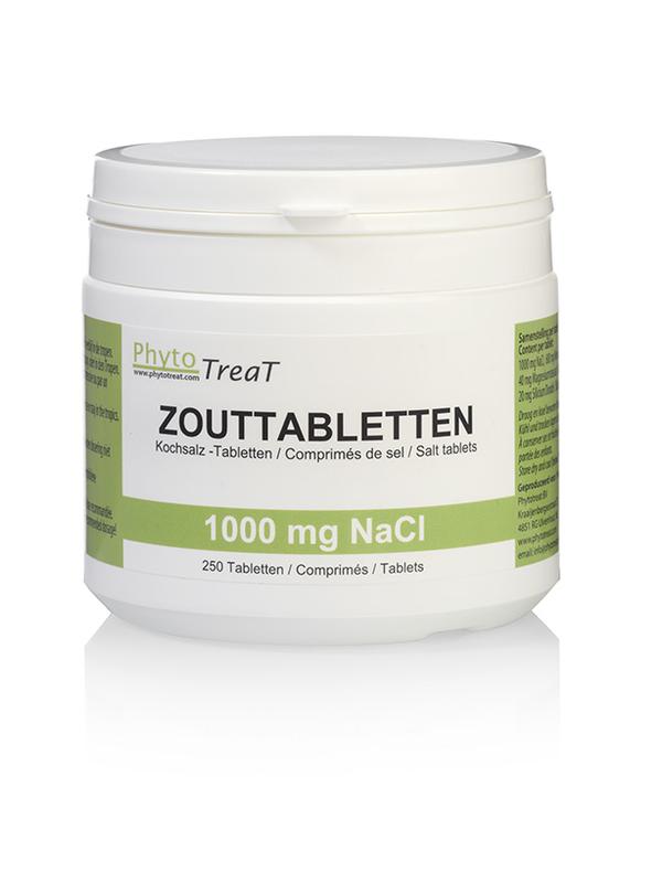 Zouttabletten 1000mg Nacl