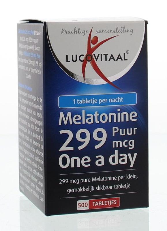 Lucovitaal Melatonine Puur Tablet 0,299mg