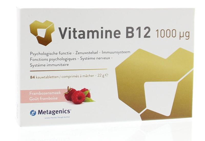 Metagenics Vitamine B12 Zonder If Kauwtablet