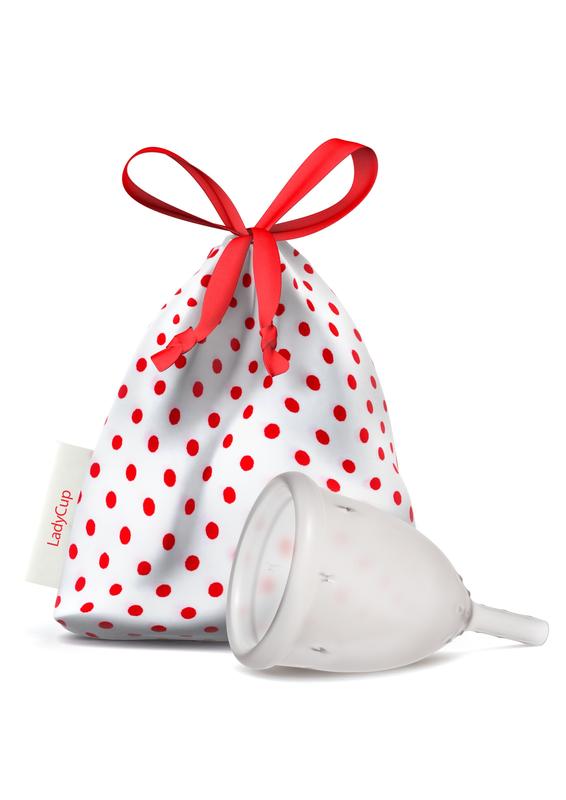 Menstruatiecup Transparant Maat S 40mm