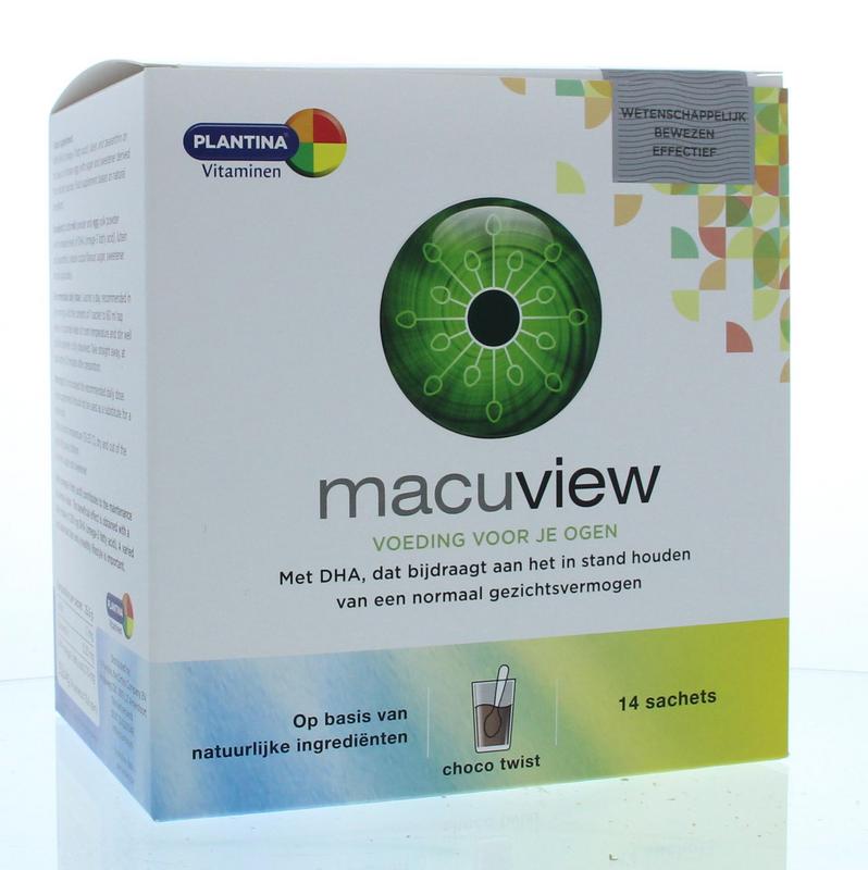 Plantina Macuview Choco Twist Poeder Sachet 25,6g