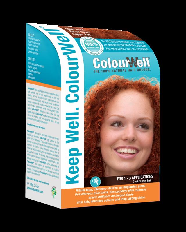 100% Natuurlijke Haarkleur Koper Rood