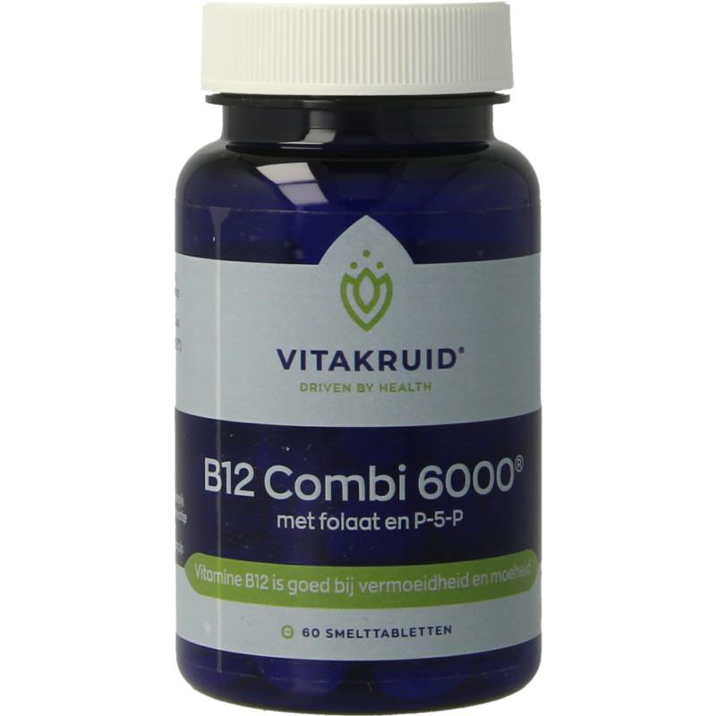 Vitamine B12 Combi 6000mcg Vk + Quatrefoli+P5p Tab