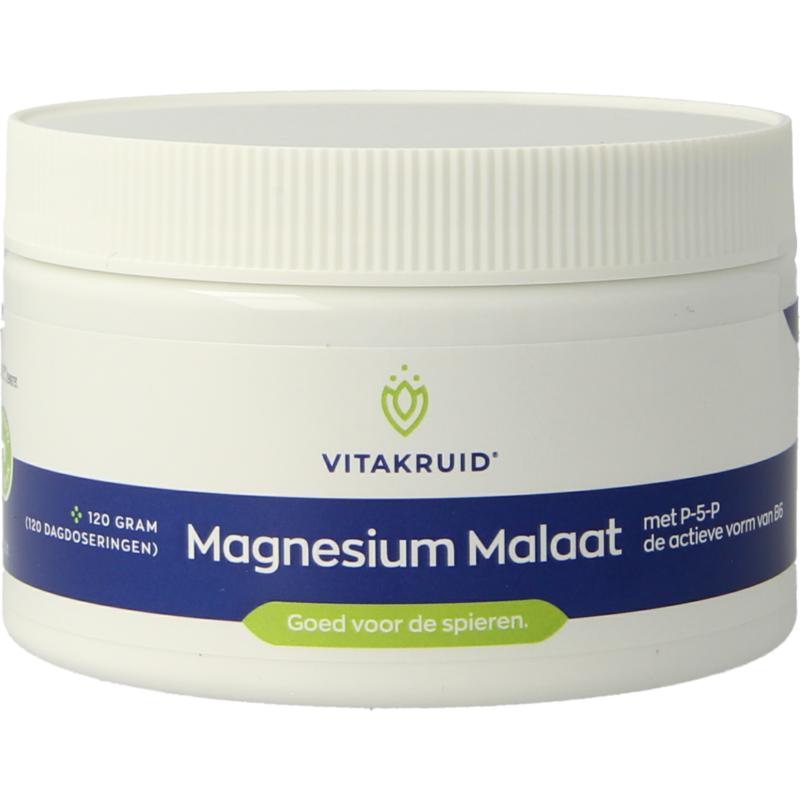 Magnesium Malaat Vitakruid Poeder