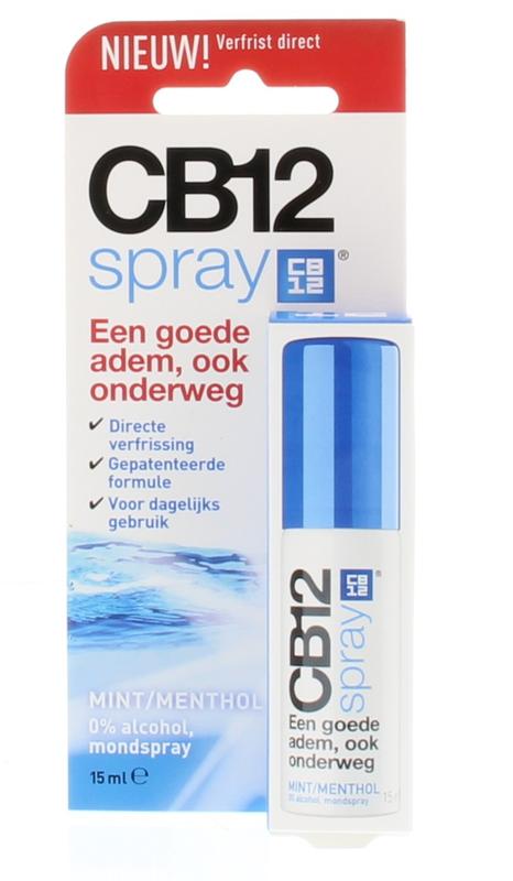 Gelijkwaardig uitstulping Niet essentieel Cb12 Mondspray