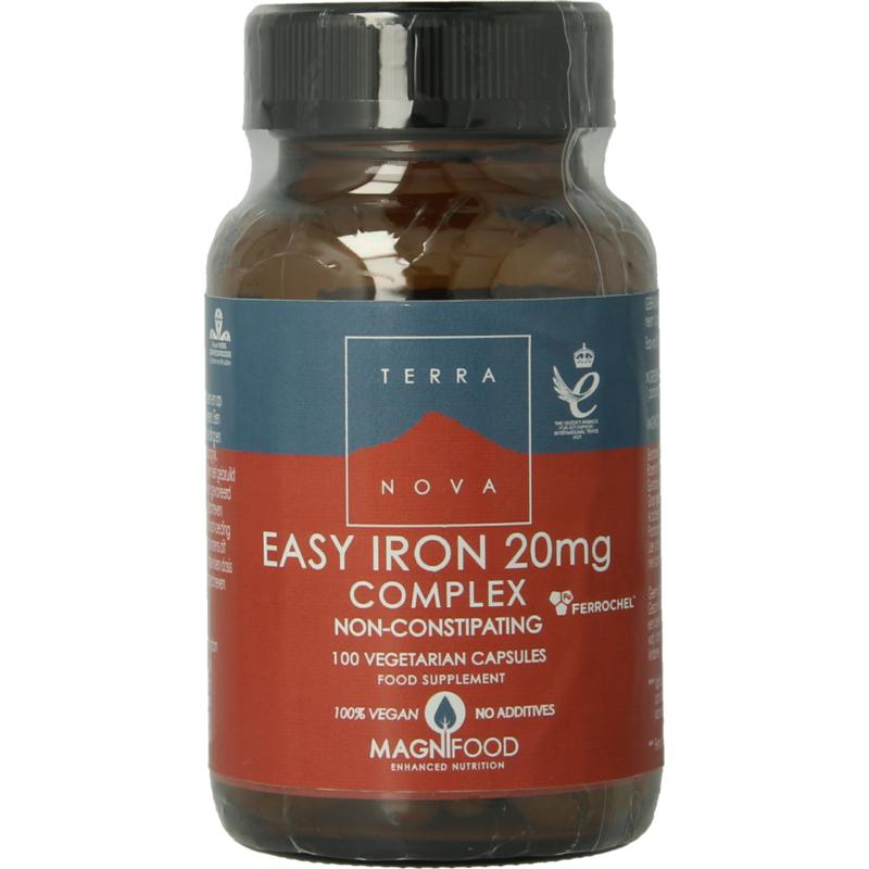 Terranova Easy Iron Complex Vegacaps 20mg