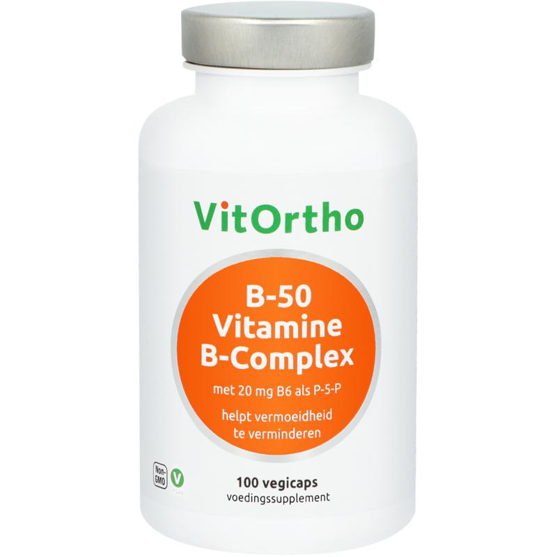 Product Vitortho B-50 Vitamine B-Complex Vcaps