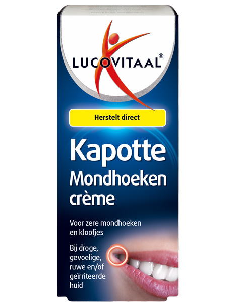 Lucovitaal Kapotte Mondhoeken Creme