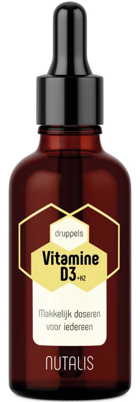 Vitamine D3 + K2 Druppels Nutalis