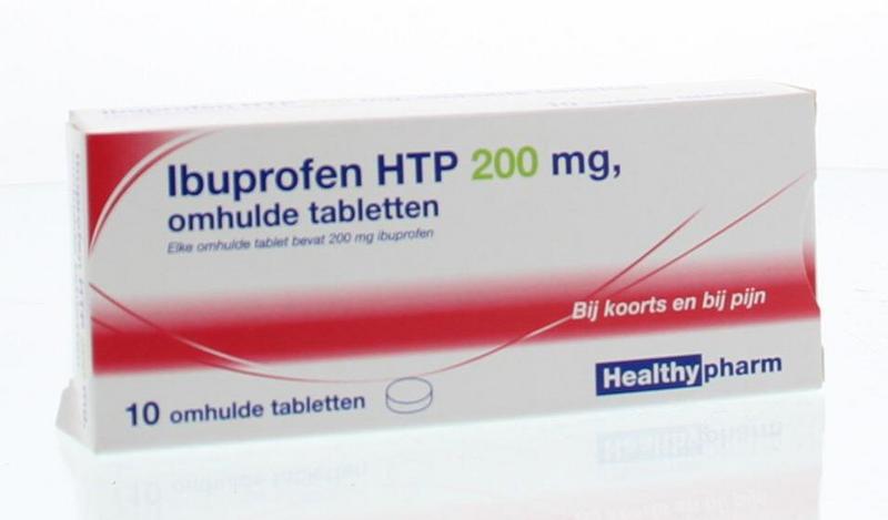 Ibuprofen Htp Tablet Omhuld 200mg