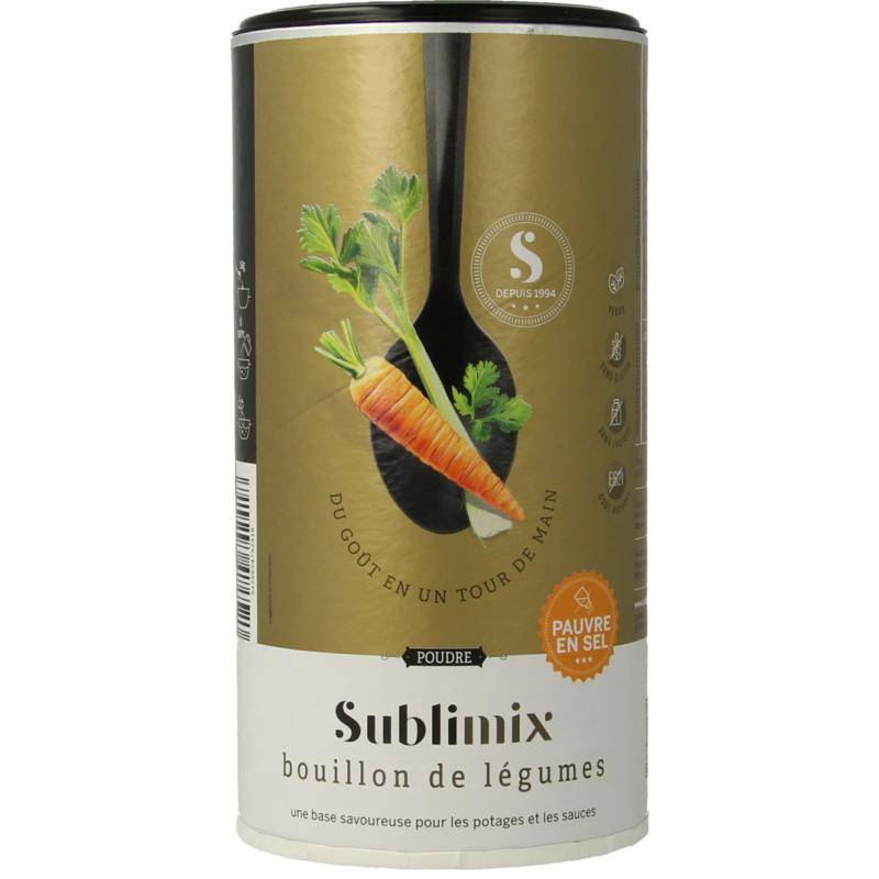 Groentebouillon Zoutarm Glutenvrij 260g Sublimix eFarma Apotheek