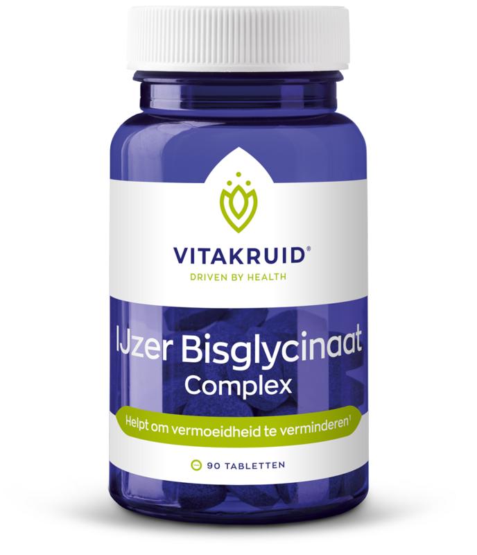 Ijzer Bisglycinaat Complex Vitakruid Tablet