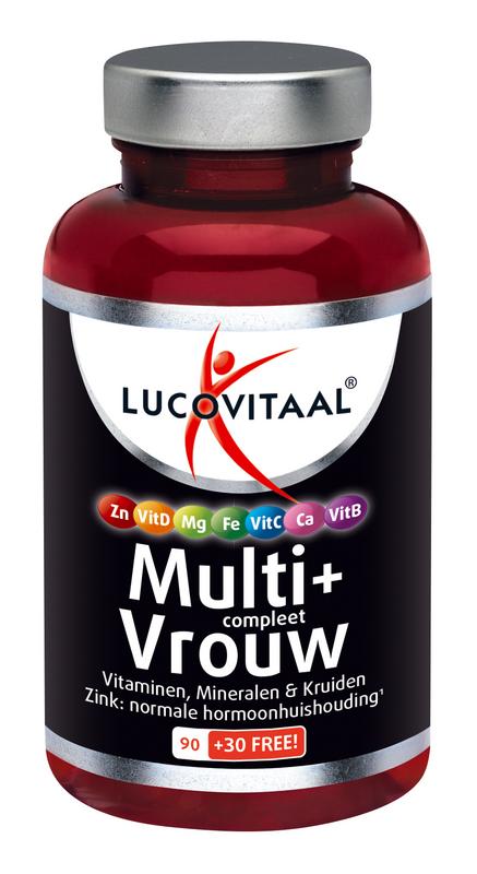 Lucovitaal Multi + Compleet Vrouw Tablet