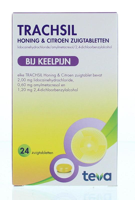 Trachsil Zuigtablet Honing & Citroen