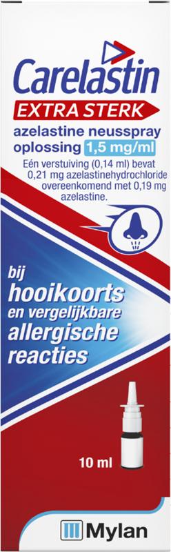 Carelastin Extra Sterk Azelastine Neusspr 1,5mg/ml