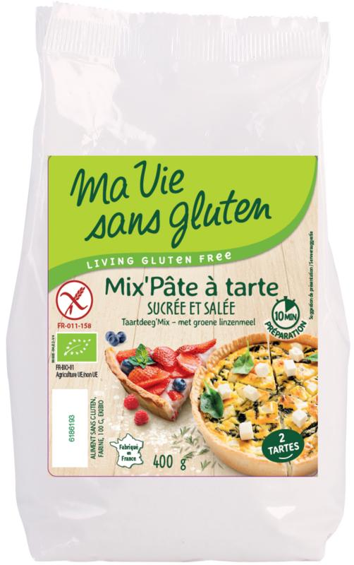 Ma Vie Sans Gluten Taartdeegmix Groene Linzenmeel