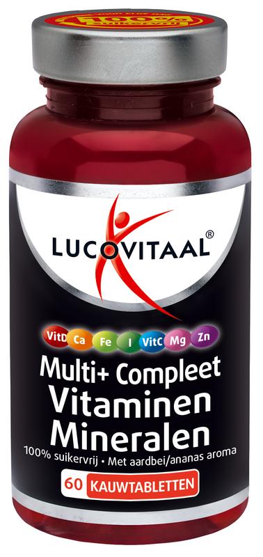 Lucovitaal Multi+ Compleet Vitaminen Mineralen Tab