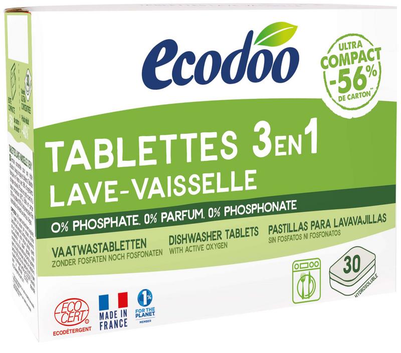 Vaatwastabletten 3-In-1 Geconcentreerd Eco