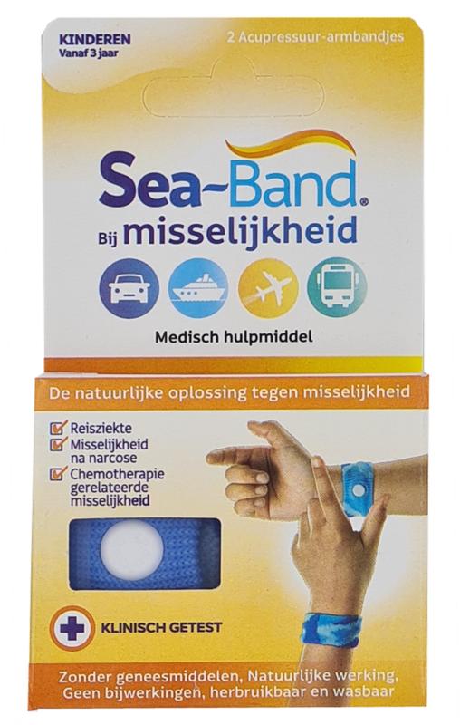 Sea-Band Polsband Kinderen Blauw
