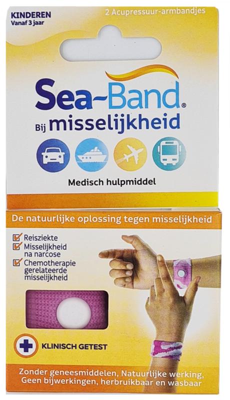 Sea-Band Polsband Kinderen Roze