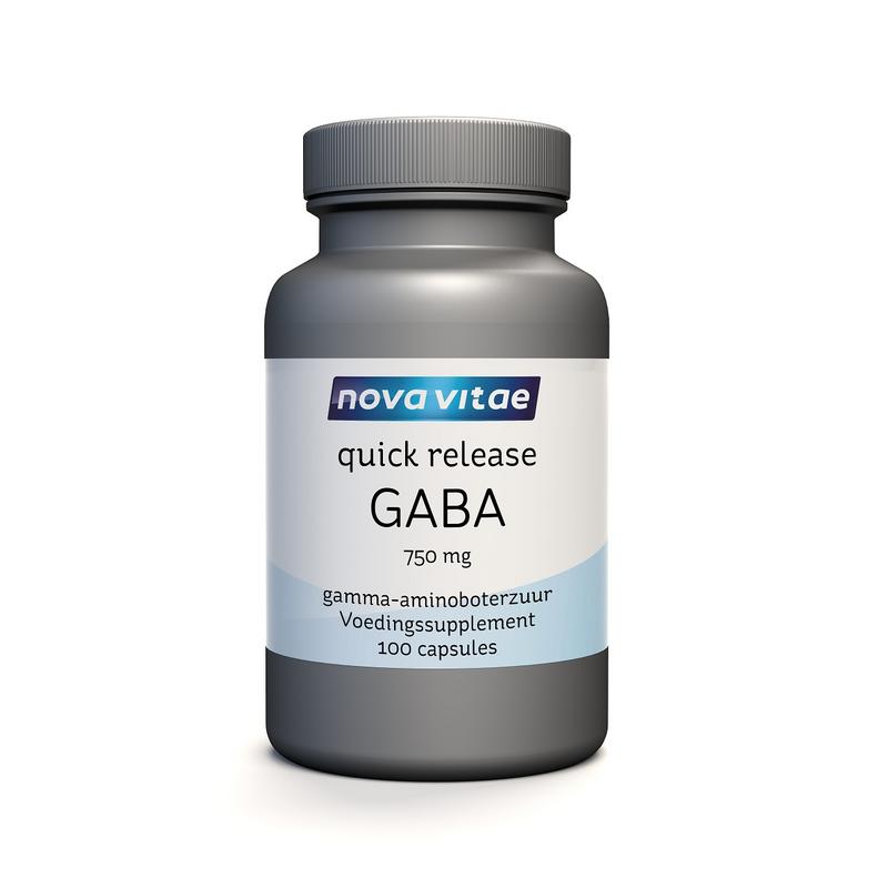 Nova Vitae Gaba Quick Release Capsule 750mg