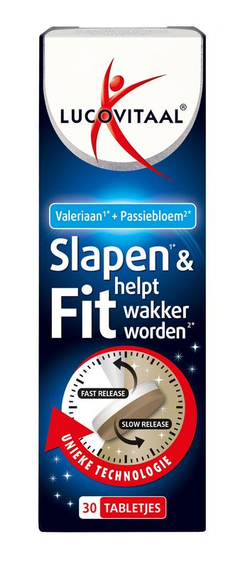 Lucovitaal Slapen & Fit Wakker Worden Tablet