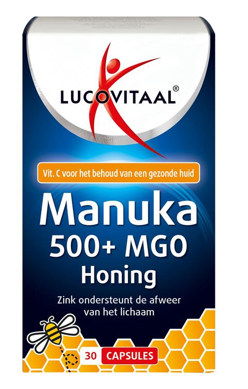 Lucovitaal Manuka Honing 500+ Mgo Capsule