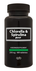Chlorella & Spirulina Extract Puur 250mg