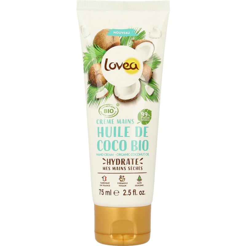 Hand Cream Organic Coco Oil