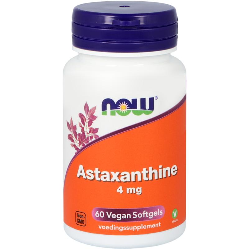 Now Astaxanthine Vegan Softgel 4mg